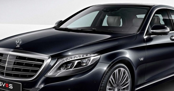 Pancéřovaný MB S Class