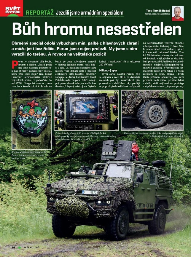 Reportáž Světa Motoru